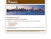 Tablet Screenshot of harrington-brown.com